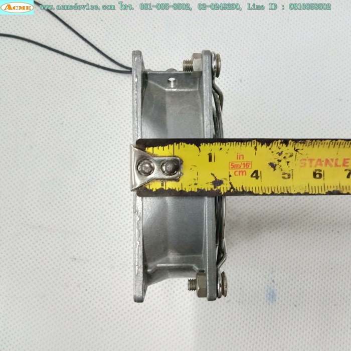 พัดลมระบายอากาศ Omron รุ่น R87F-A1A83H, ขนาด 3 นิ้ว, 100V (80 x 25 x 80 mm.)