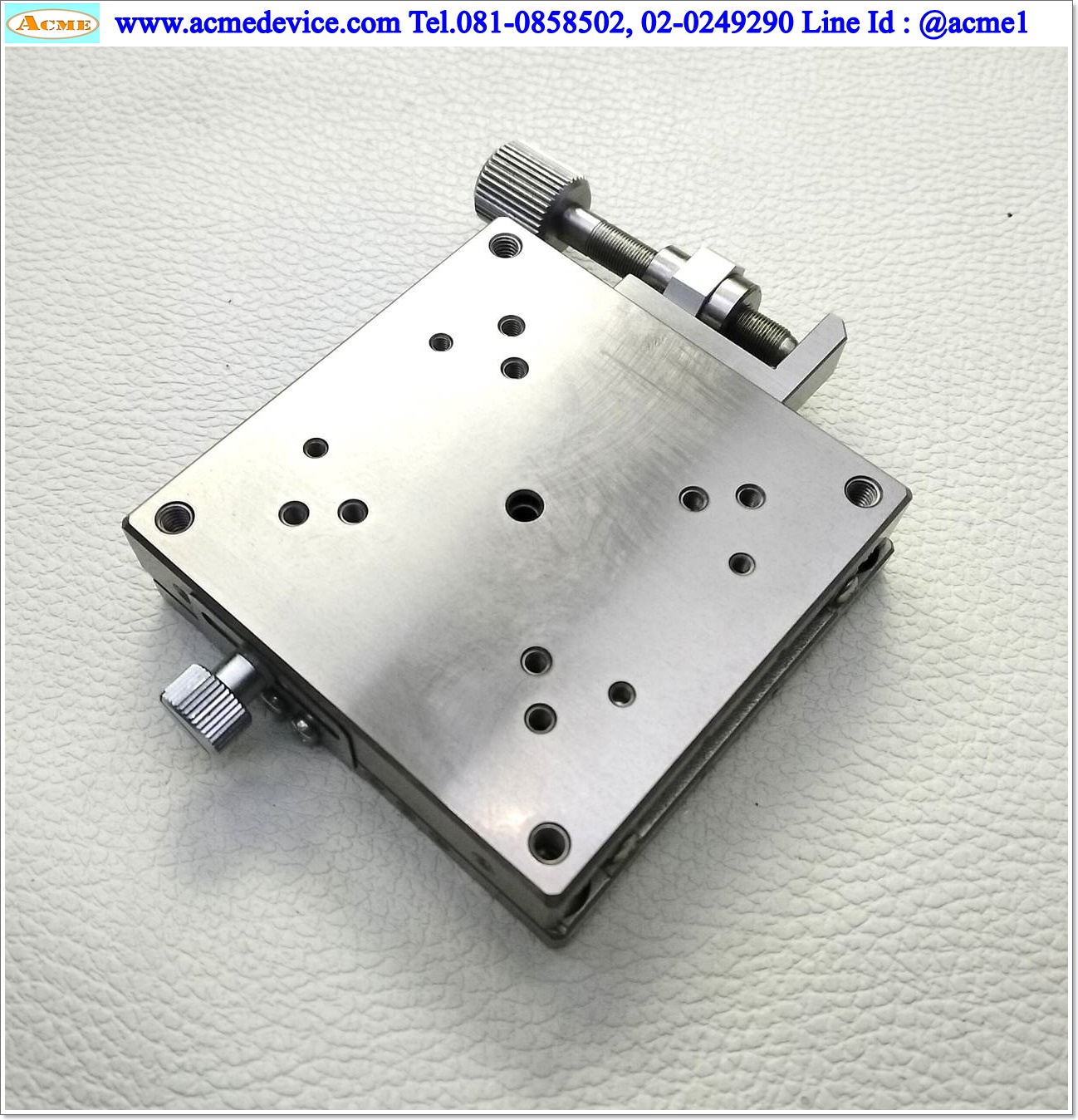 Linear Stage รุ่น S-AH, ขนาด 70 x 70 mm.,Stroke 20 mm.