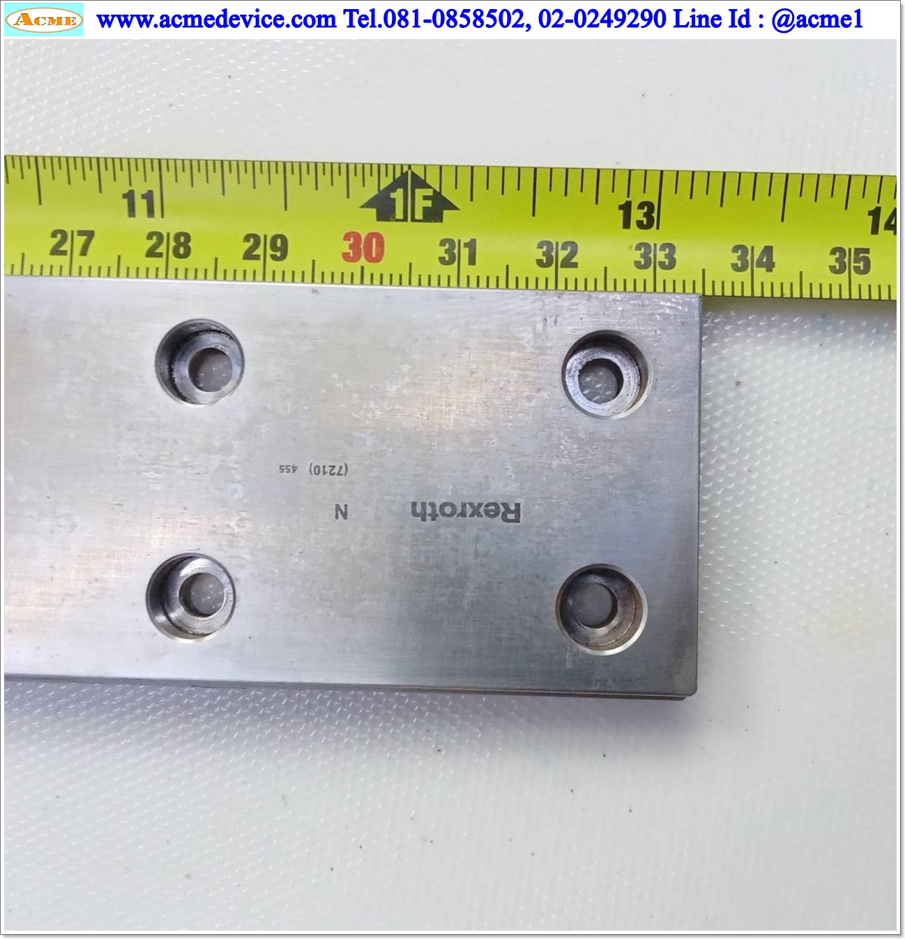 Linear Rail Rexroth รุ่น R045550431, N 7210, ขนาด 42 x 335 mm.