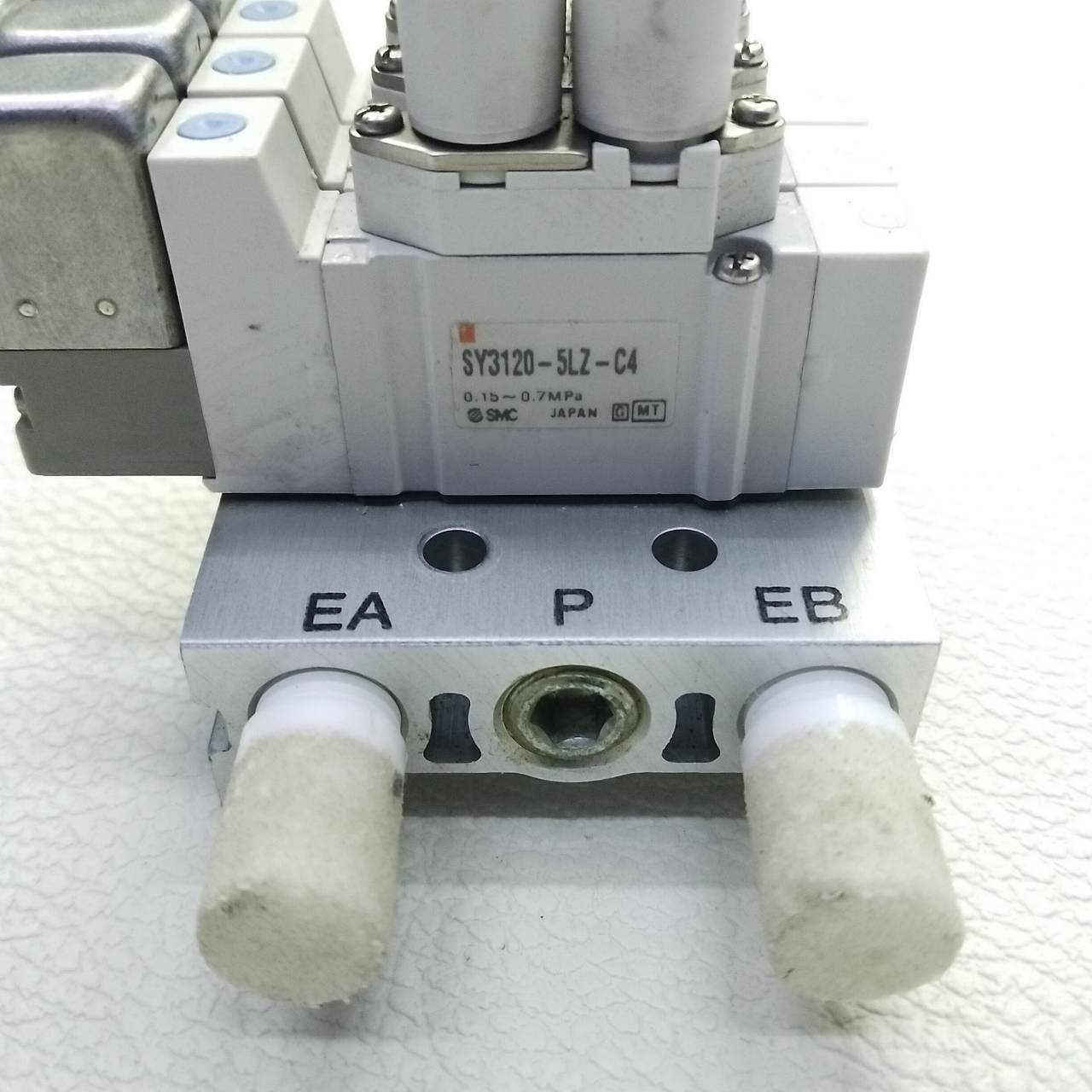 Solenoid Valve SMC รุ่น SY3120-5LZ-C4 (3), 5/2, 2-Position single, Coil 24Vdc