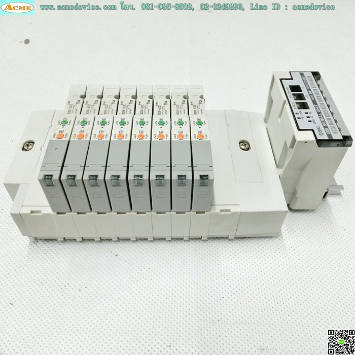 Solenoid Valve SMC รุ่น SX3240-5L0ZD(8)+CC-Link EX122-SMJ1, Double Coil, 24Vdc