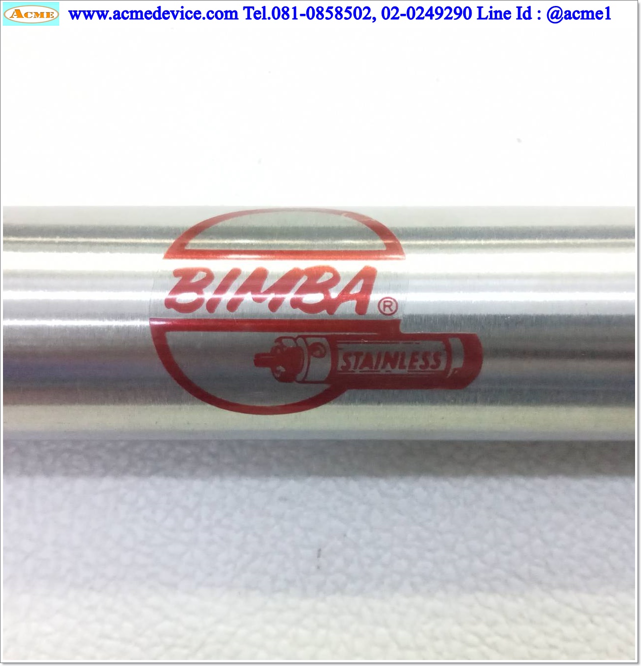 Air Cylinder Bimba รุ่น MRS-098-DXP, Bore 1-1/16" ,Stroke 8"
