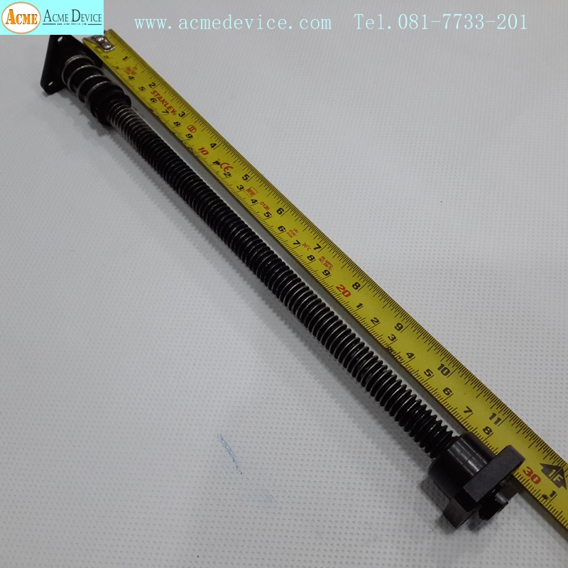 Lead Screw ขนาดเพลา 12 mm x 300 mm, Stroke 240 mm, Pit 2 mm
