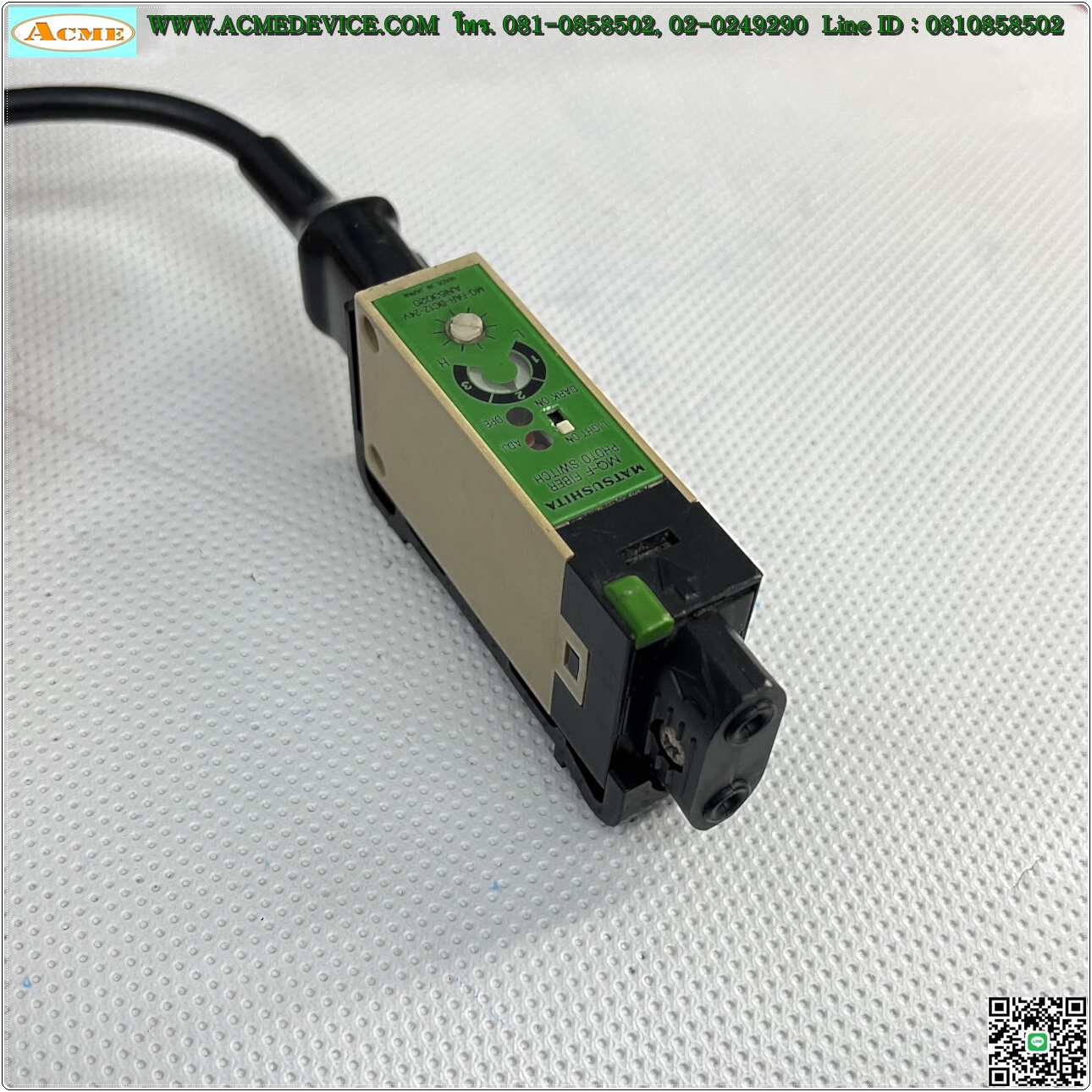 Fiber Amp Matsushita รุ่น MQ-FAR-DC12-24V