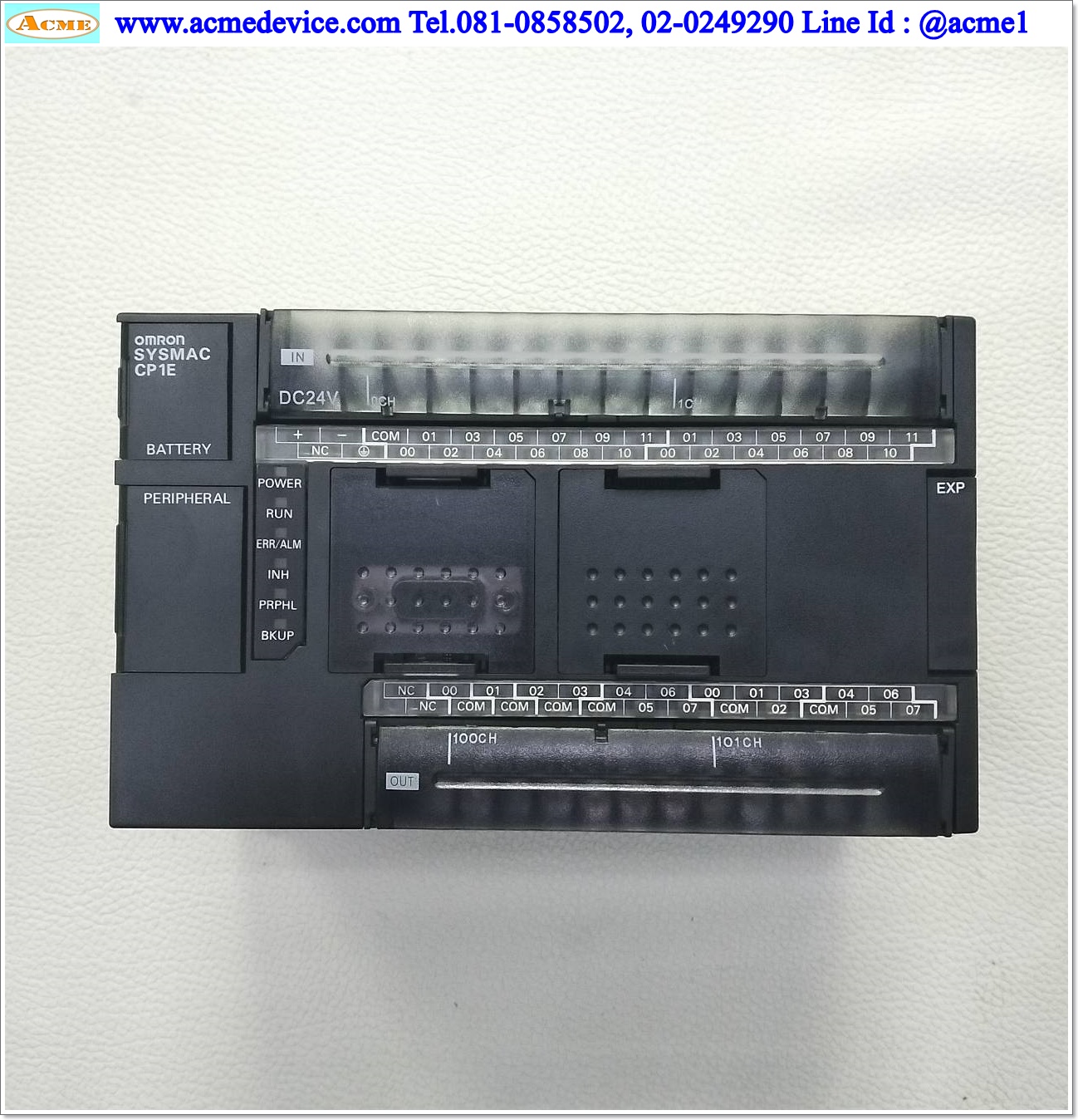 PLC Omron รุ่น CP1E-N40DT-D, 24Vdc
