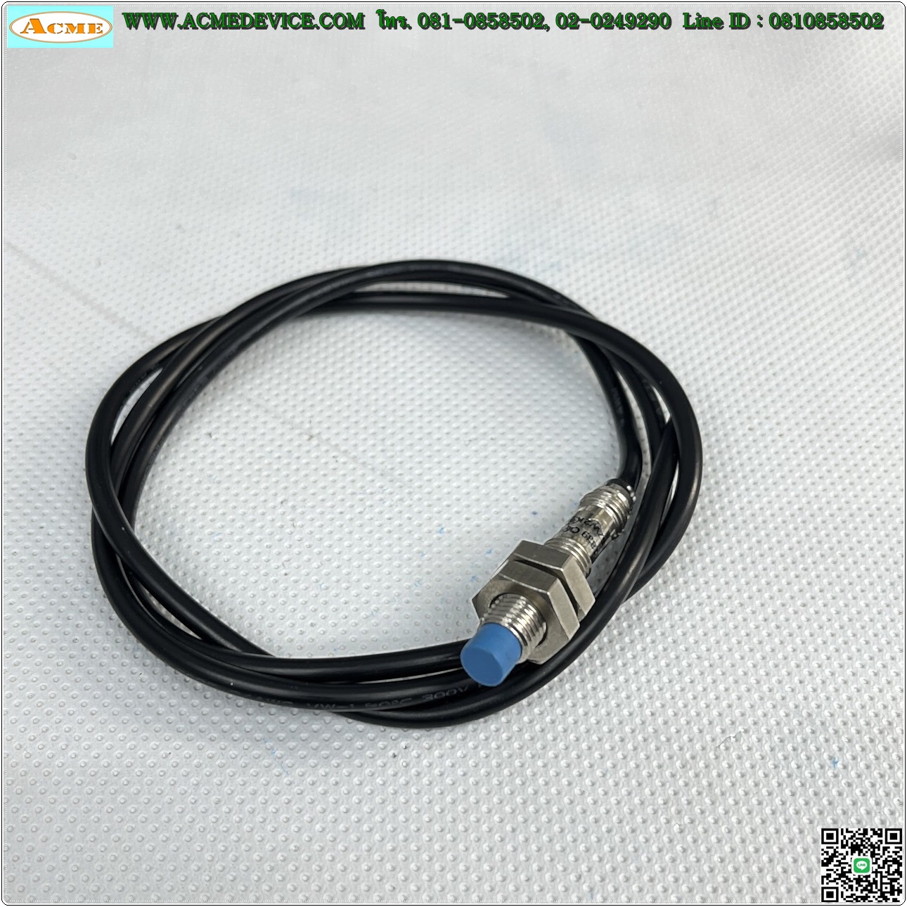 Proximity Sick รุ่น IME08-04NNSZW2K, M8 ระยะ 4mm, NPN, NO,3Wire, Unshielded, Inductive