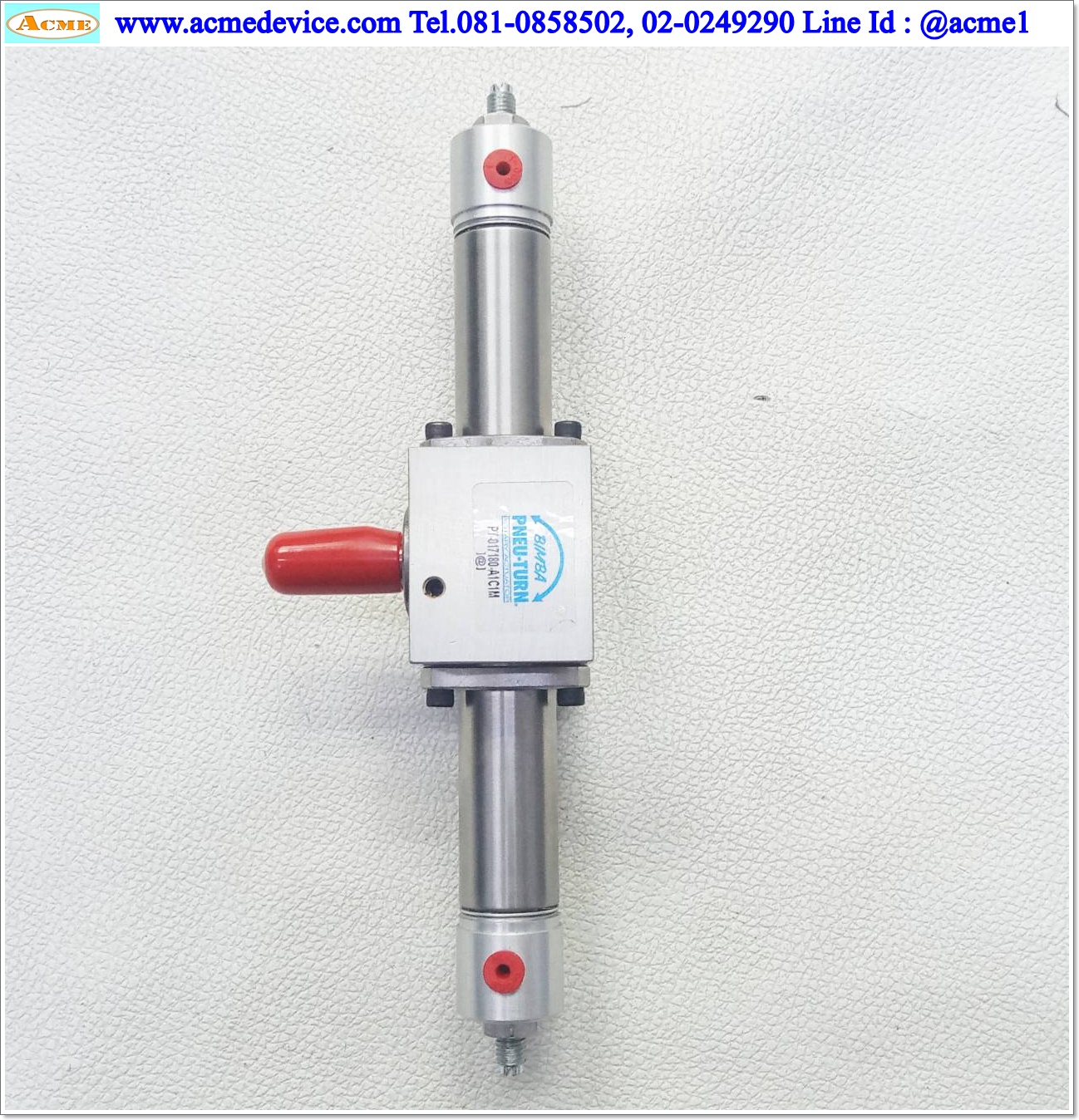 Rotary Actuator Bimba รุ่น PT-017180-A1C1M, Bore 3/4", 180 องศา