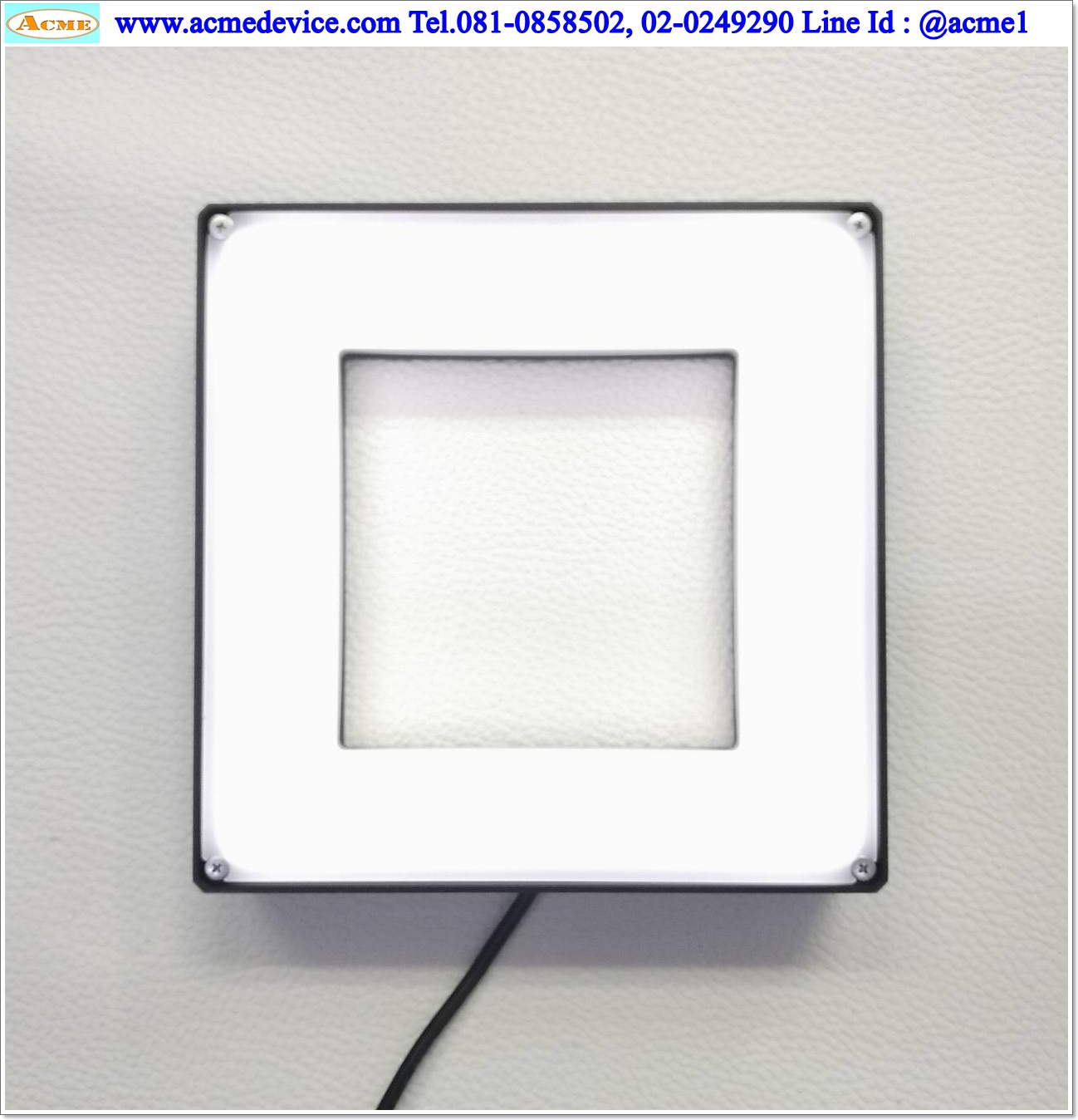 Lighting keyence รุ่น CA-DQW12M, 12Vdc, 19.9W, 120x120mm, ไฟสีขาว