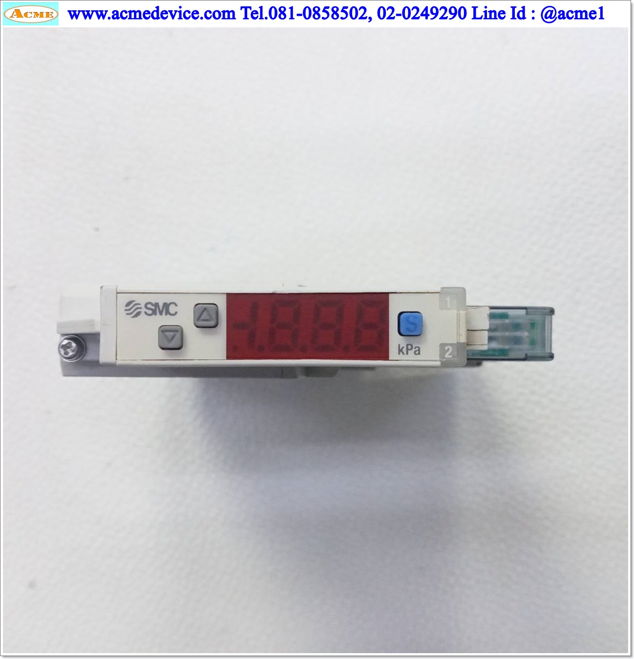 Vacuum Ejector SMC รุ่น ZK2B10K5AL-06 + ZK2-ZSEA-A, 12-24V, Output NPN