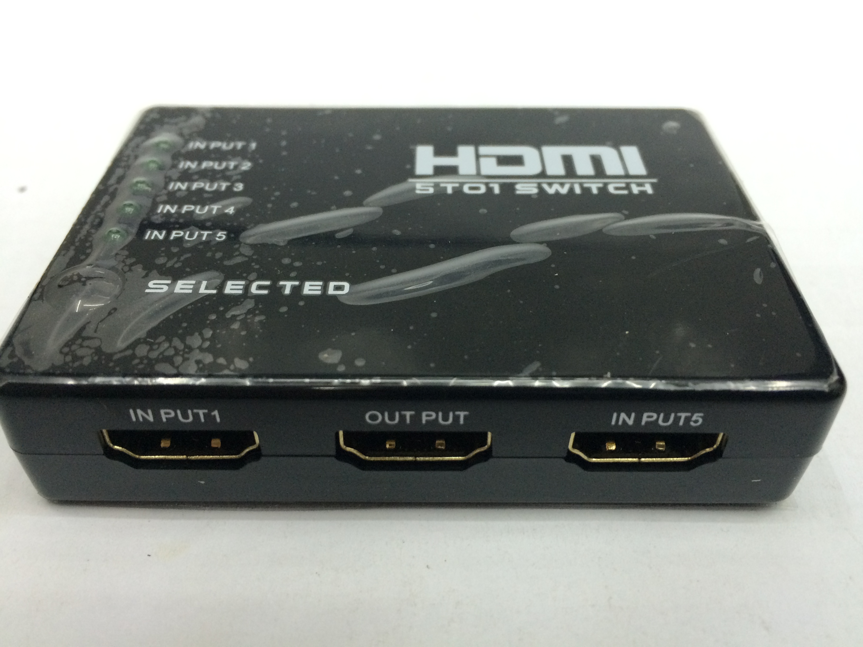 HDMI (V1.4b 3D 1080P) Switcher เข้า 5 ออก 1 + Remote