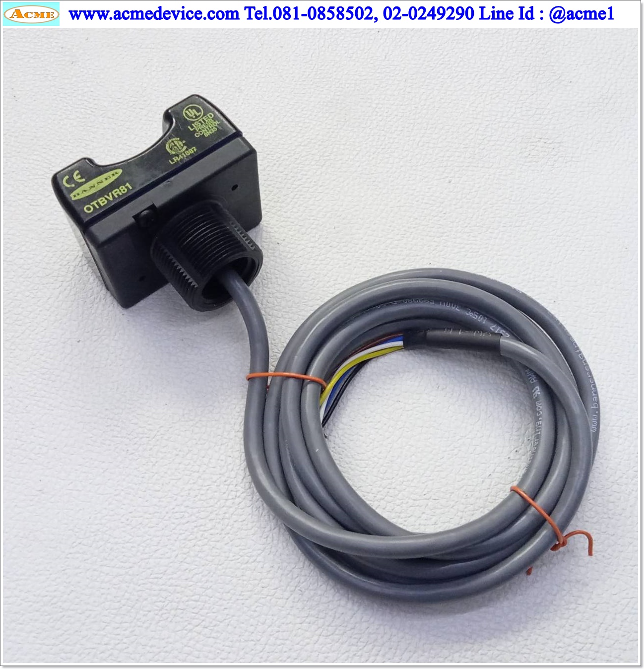 Photoelectric Banner รุ่น OTBVR81, 24V (NO/NC)
