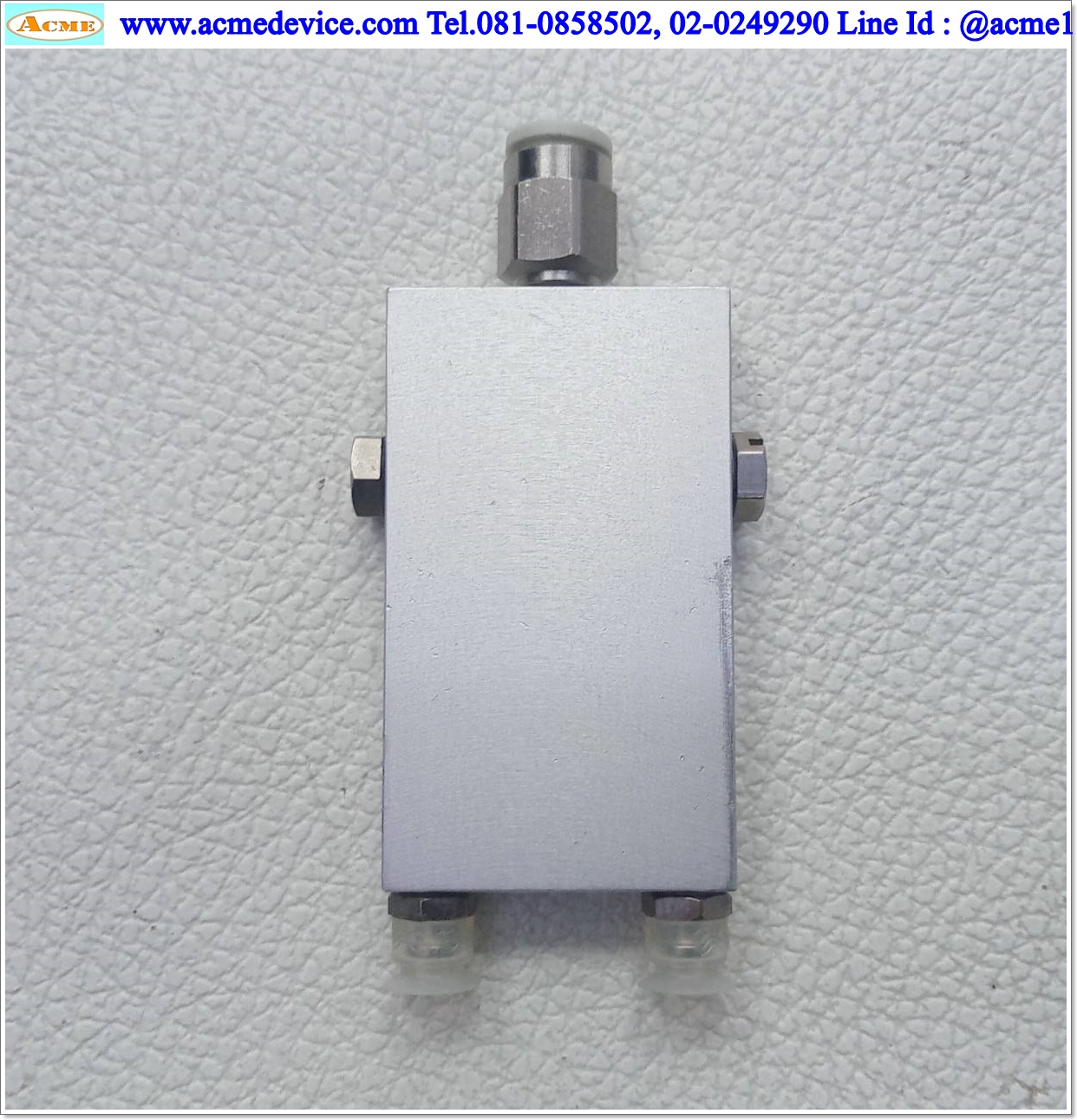 Vacuum Pad ขนาด 30 x 52 x 8 mm., dia 8 mm., Port size 6 mm.
