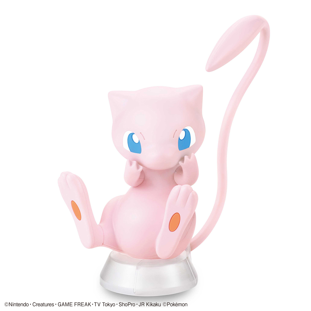 BANDAI ANIME POKEMON PLAMO COLLECTION QUICK 02 MEW โมเดล การ์ตูน อนิเมะ