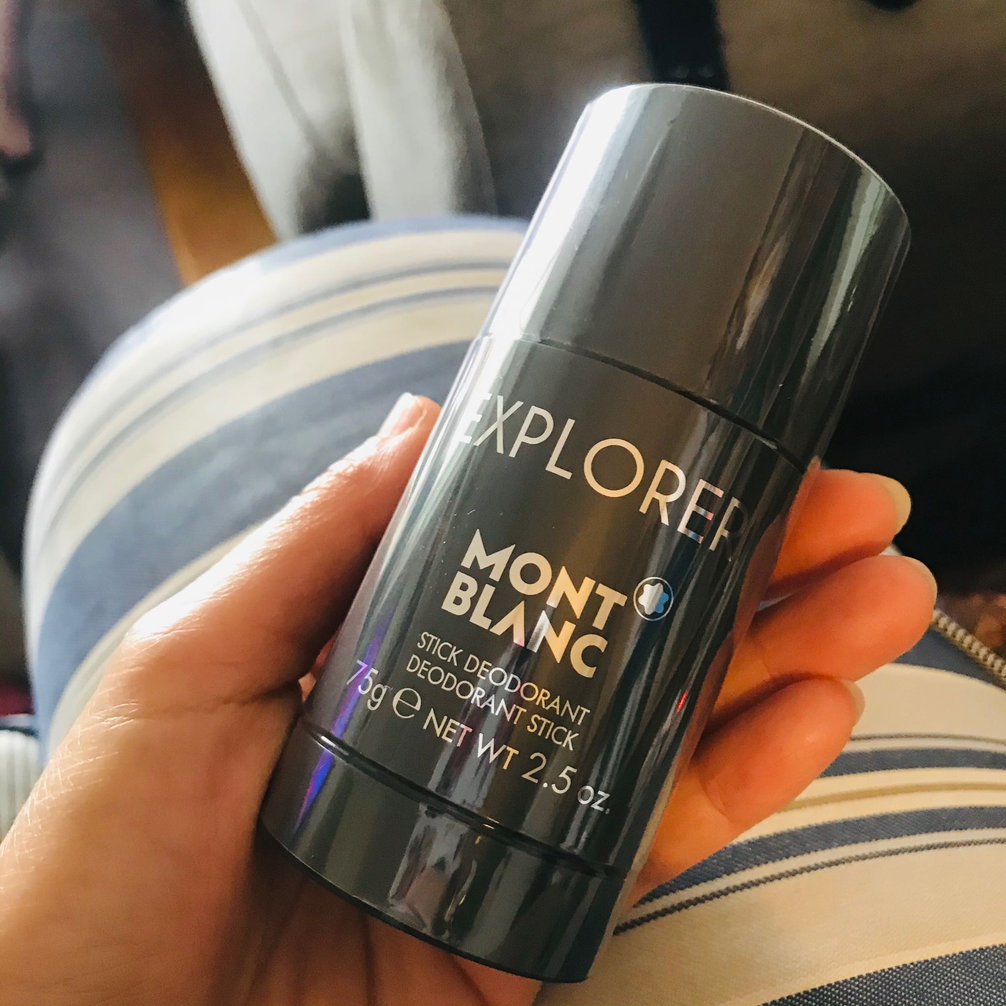 กำจัดกลิ่นใต้วงแขน Mont Blanc Explorer Deodorant Stick 75g