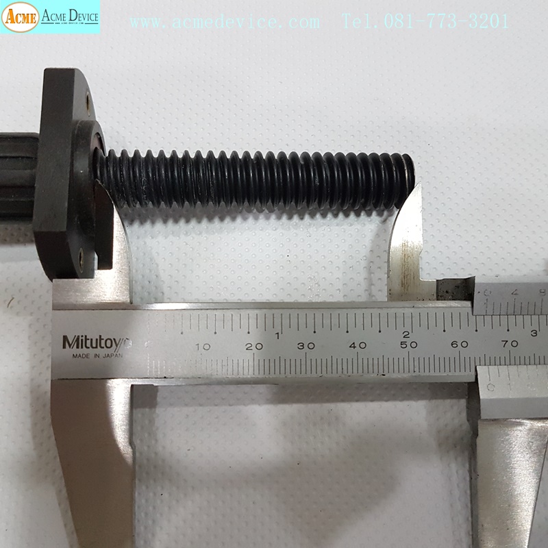 Lead Screw ขนาดเพลา 114 mm, Stroke 65 mm, Pit 2.5 mm