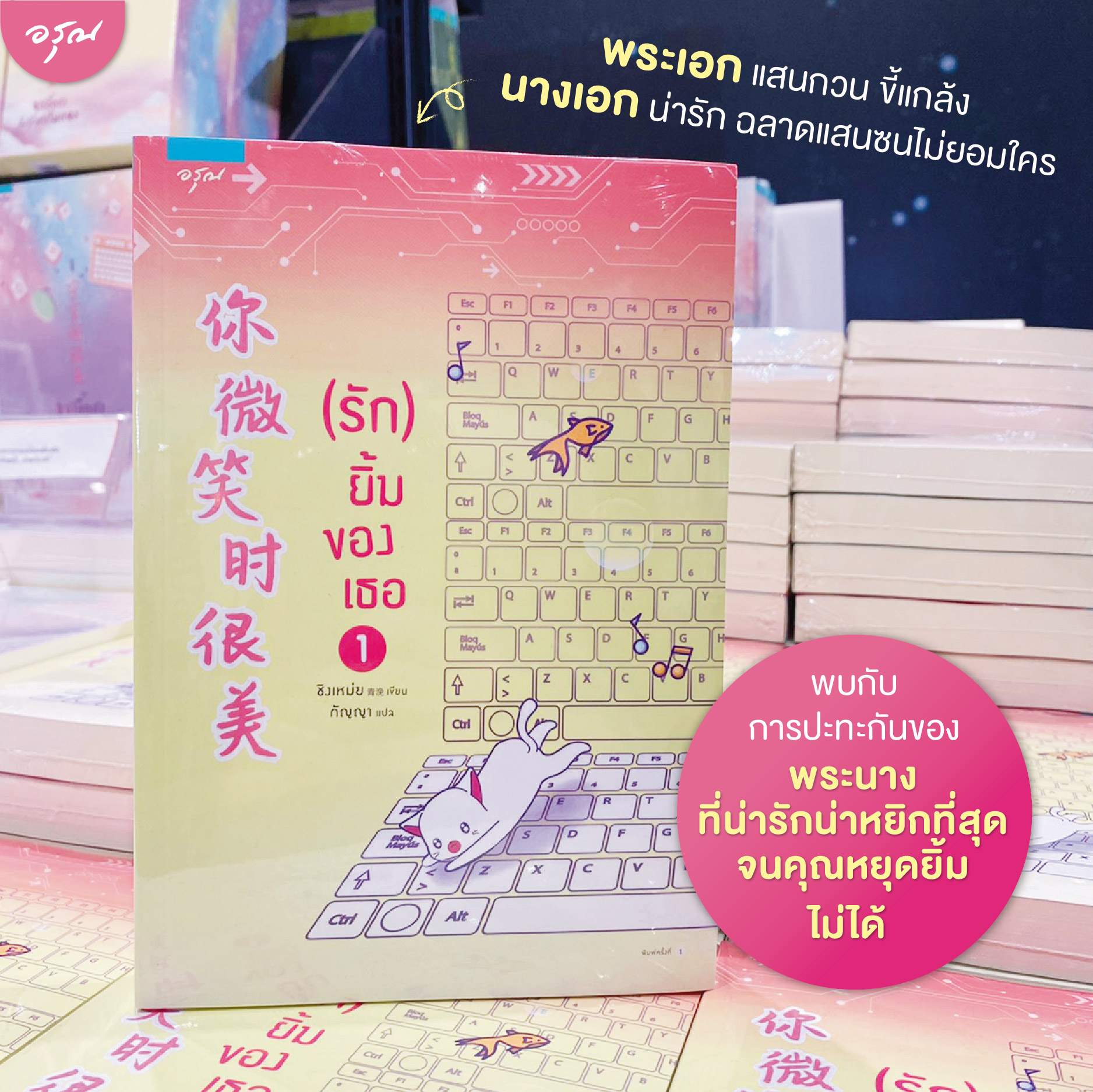 นิยายจีน เรื่อง (รัก) ยิ้มของเธอ เล่ม 1 : ชิงเหม่ย : อรุณ