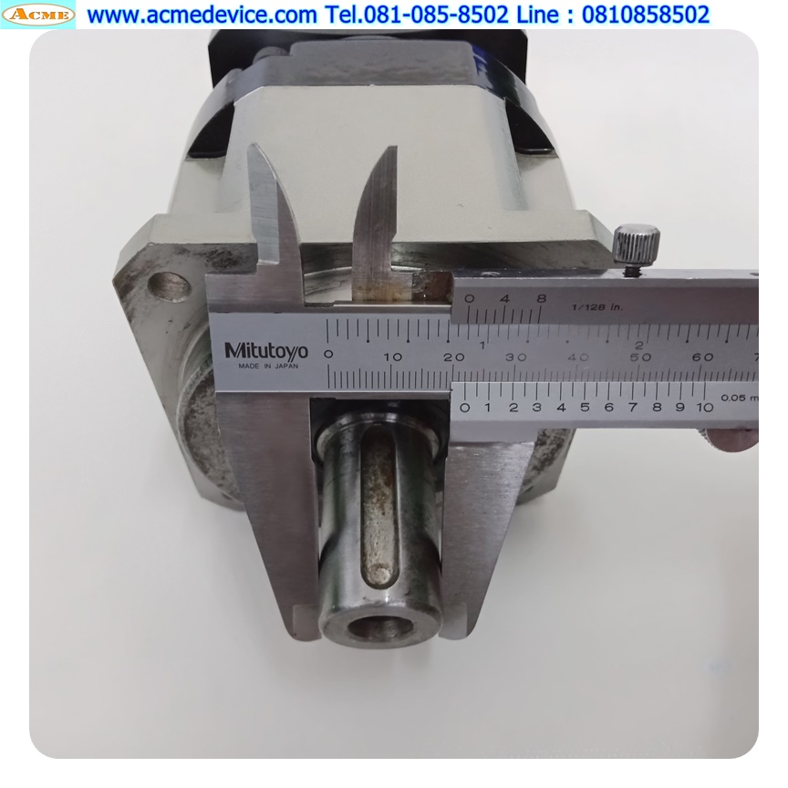 Gear Head Newstart รุ่น AB090L1-005-P2-S2, Ratio 5:1 (เพลาเข้า 19 mm. ออก 22 mm.) for 750w ( A )