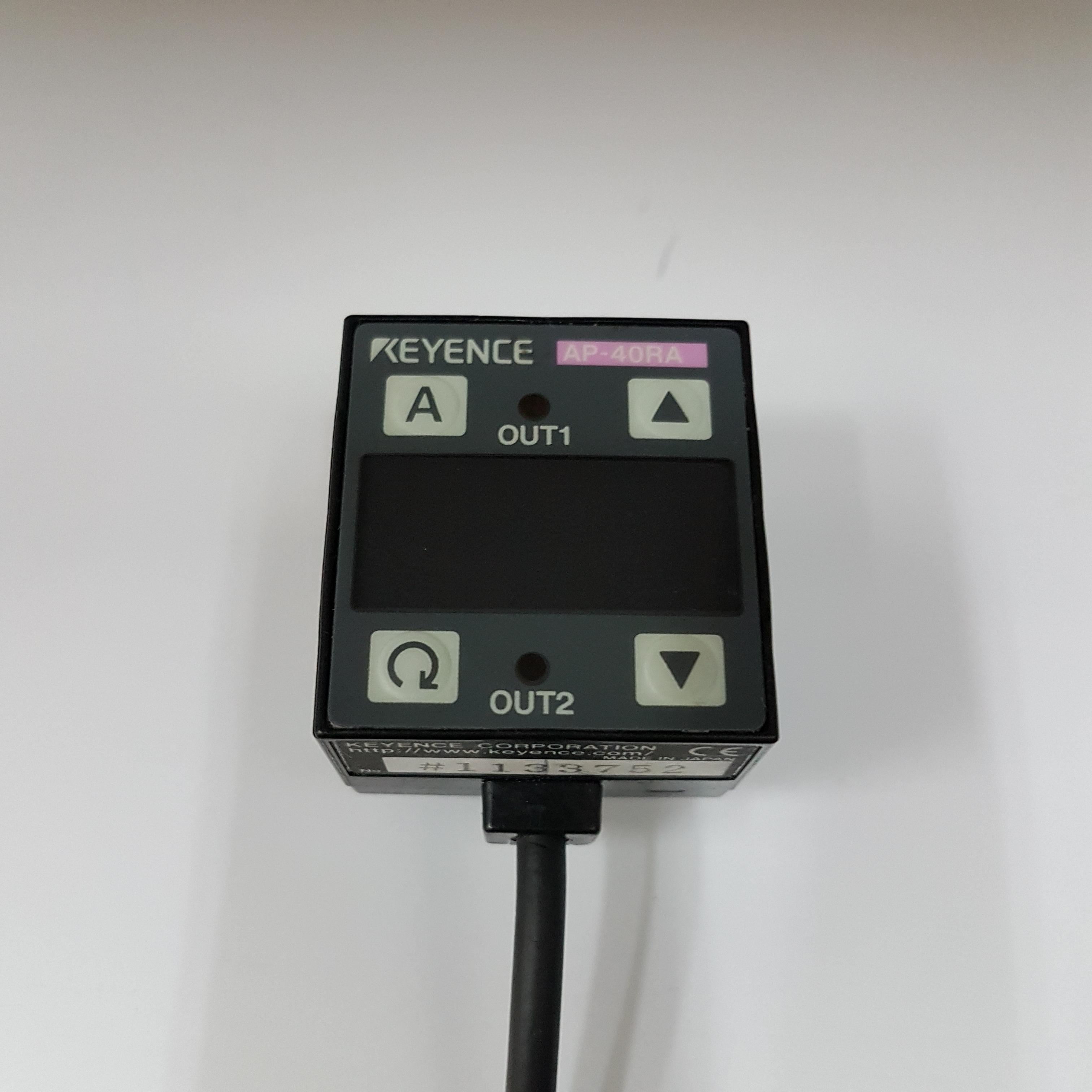 Pressure Keyence รุ่น AP-40RA , Zero shift focus, NPN, Analog out 1-5V, for AP-41M, AP-41, AP-43, AP-44, AP-48