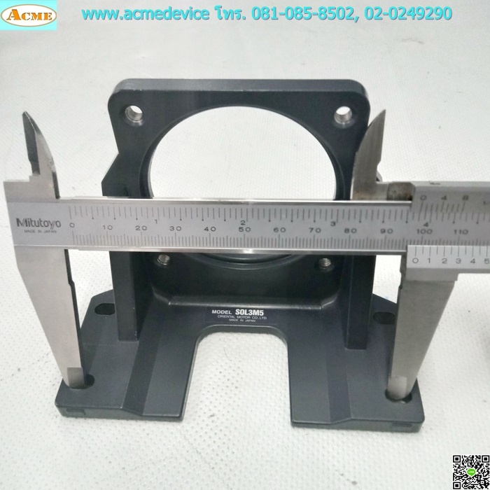 หน้าแปลนมอเตอร์ Oriental Motor รุ่น SOL3M5, ระยะรูยึด 62 mm., Dia. 60 mm.