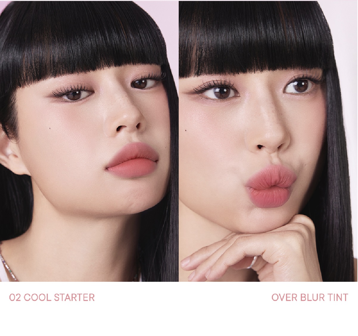 ลิปเพริเพร่า Peripera Over Blur Tint สี02 Cool Starter