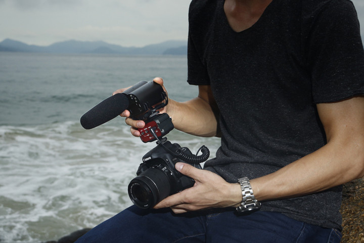 Saramonic Vmic Microphone for DSLR Cameras and Camcorders รับประกันศูนย์ไทย 1 ปี