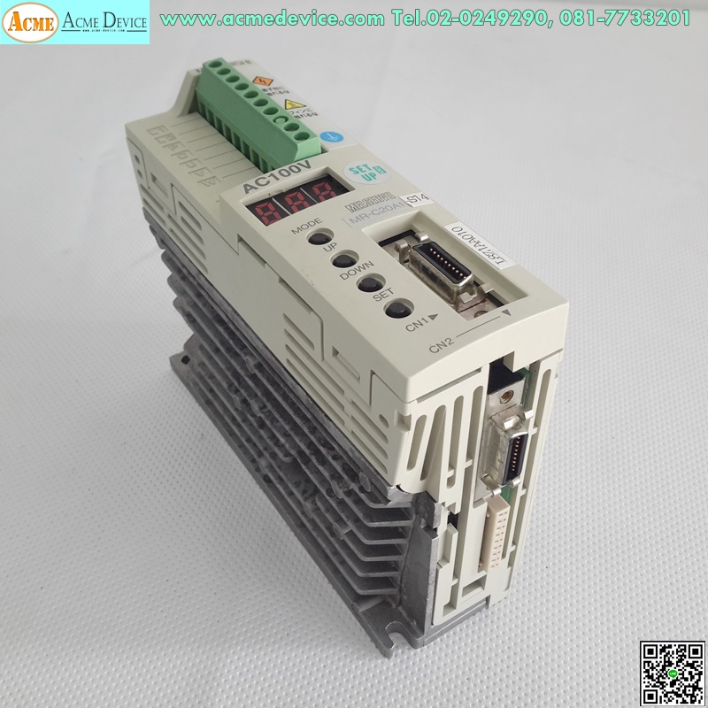 Servo Drive Mitsubishi รุ่น MR-C20A1-S14, 200W (100-120v)