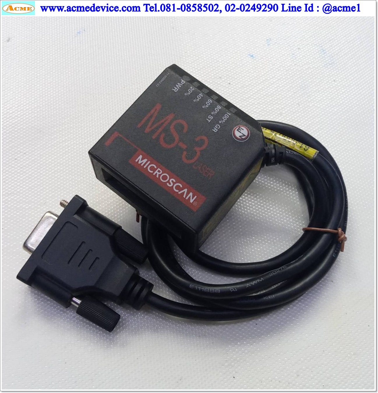 Barcode Microscan รุ่น MS-3, FIS-0003-0001G, MS-3 Series, 5V
