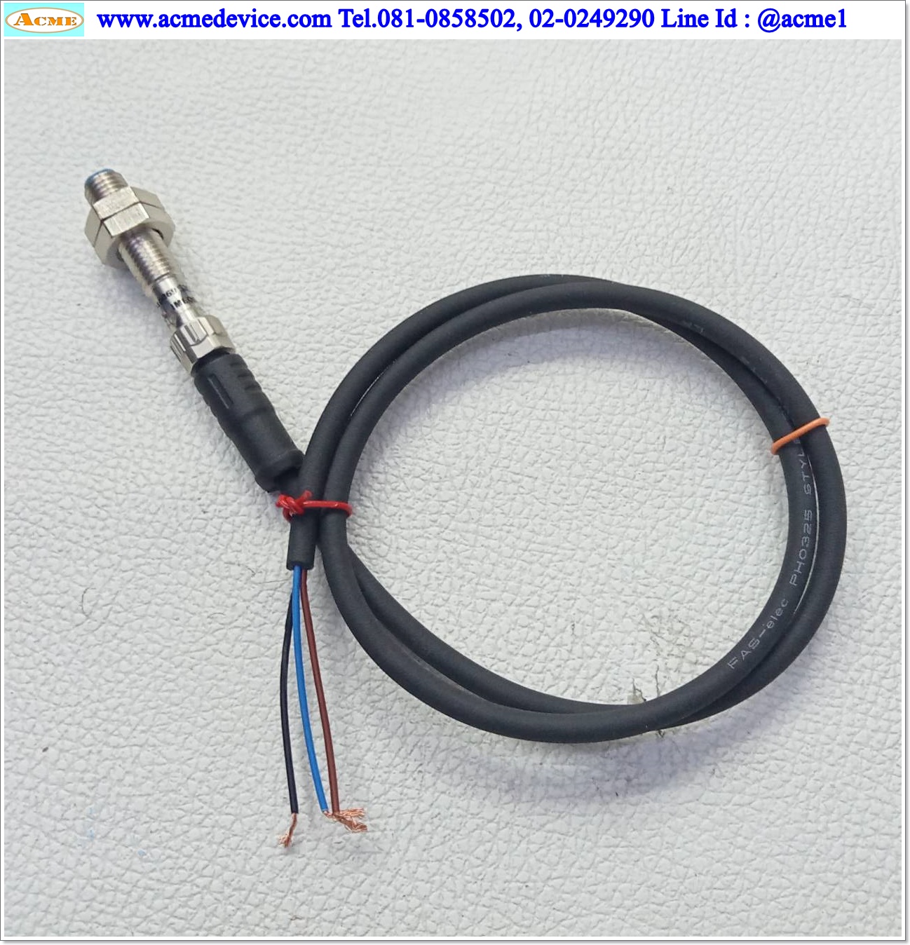 Proximity Sick รุ่น IME08-02BPSZT0K, M8, ระยะ 2 mm., 3wire, PNP, NO, Inductive