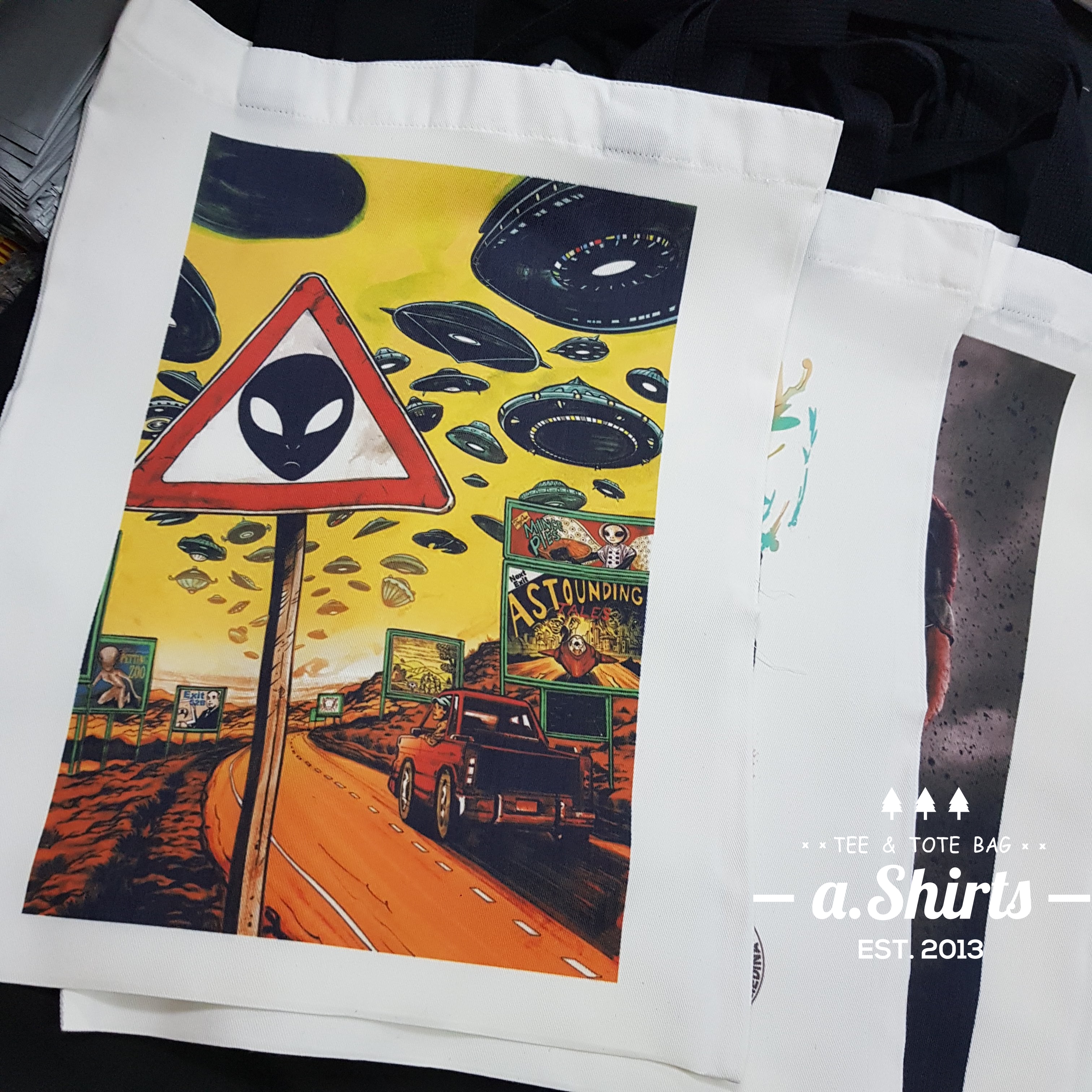 ถุงผ้า กระเป๋าผ้าสกรีน