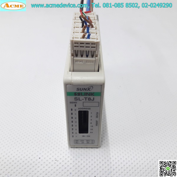 S-Link Sunx รุ่น SL-T8J, 24V (Input NPN)