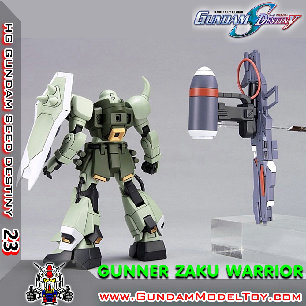 HGSEED 1-144 GUNNER ZAKU WARRIOR กันเนอร์ ซาคุ วอร์ริเออร์