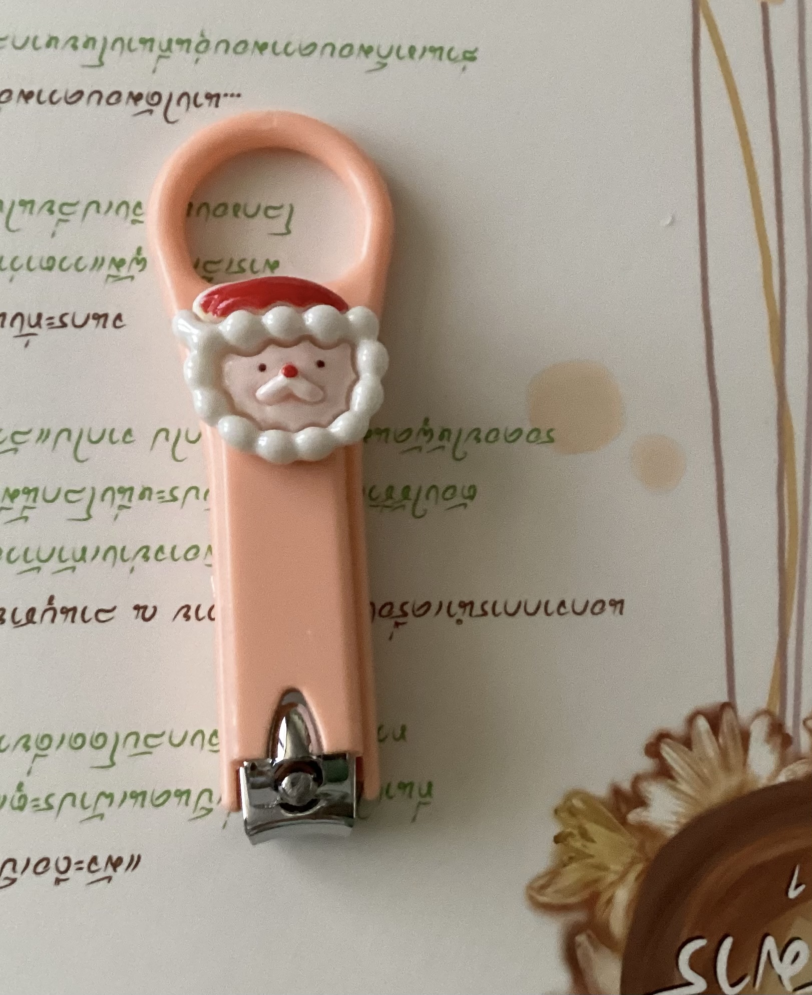 (สินค้าสำหรับเพิ่มยอดให้ถึงขั้นต่ำ) กรรไกรตัดเล็บ ซานต้า ราคา 18