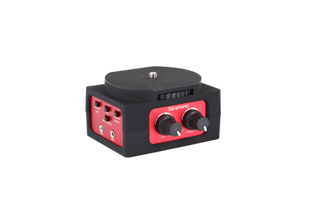 Saramonic SR-AX101 Universal Audio Adapter with Dual XLR Inputs รับประกันศูนย์ไทย 1 ปี