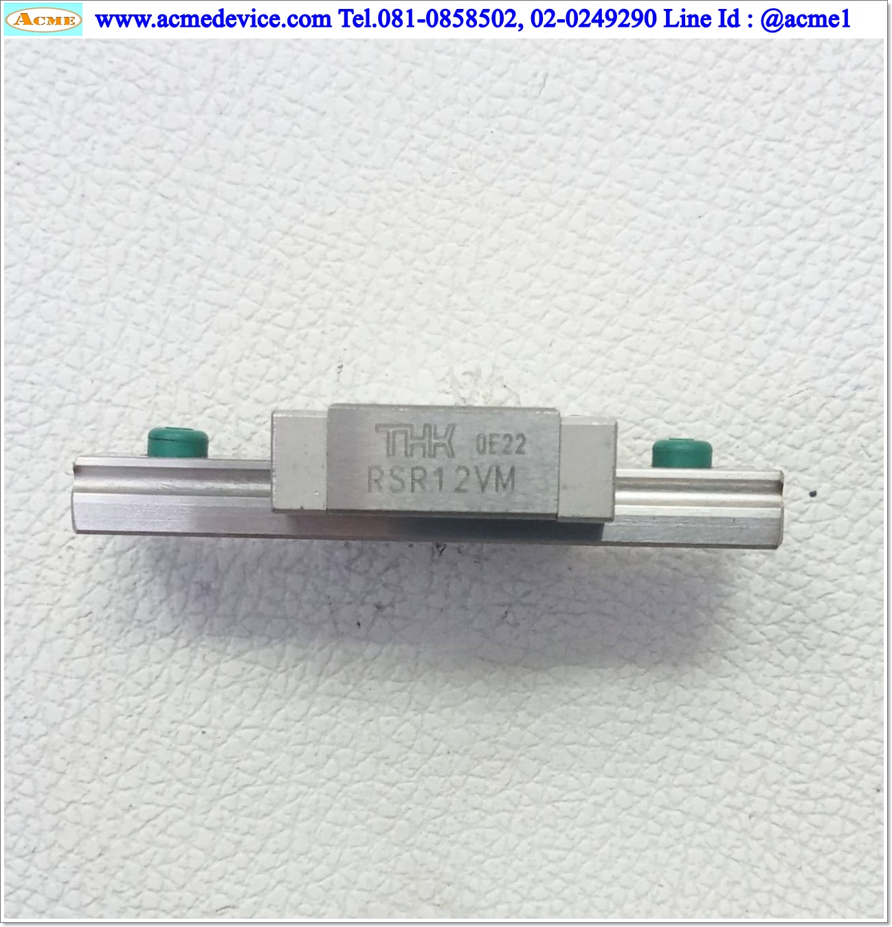 Linear Block and Rail THK รุ่น RSR12VM, รางสไลด์ขนาด 12 mm x 68 mm