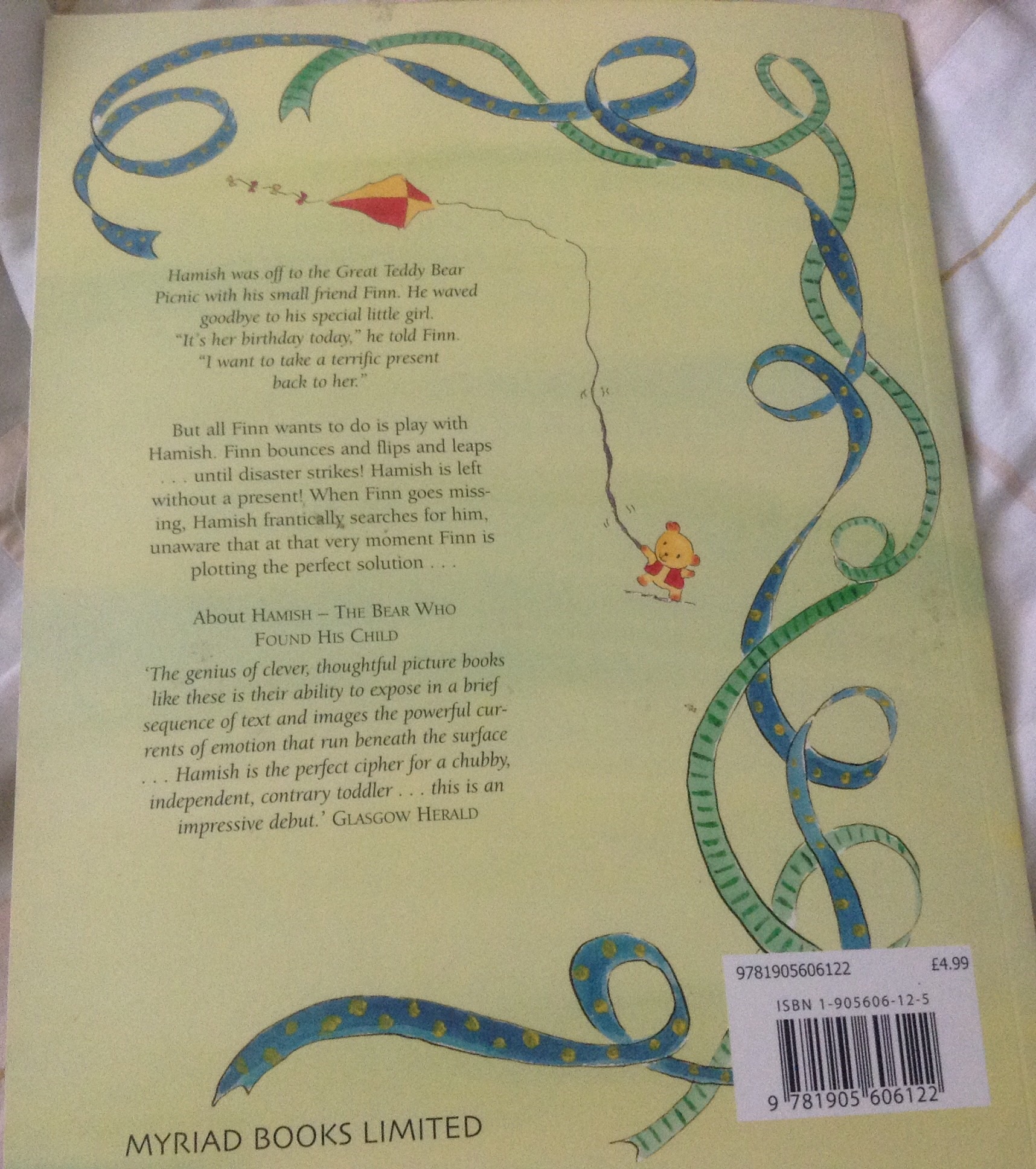 (4แถม4) Hamish and the missing teddy ราคา 95