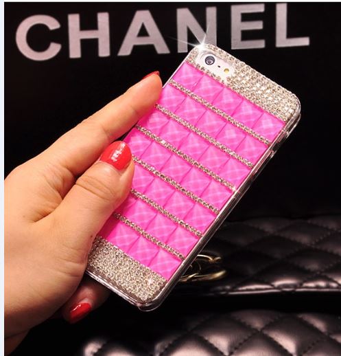 เคสสำหรับโทรศัพท์มือถือ iPhone 6 plus/6s plus ชมพู ประดับคริสตัลหรูหราเลอค่า