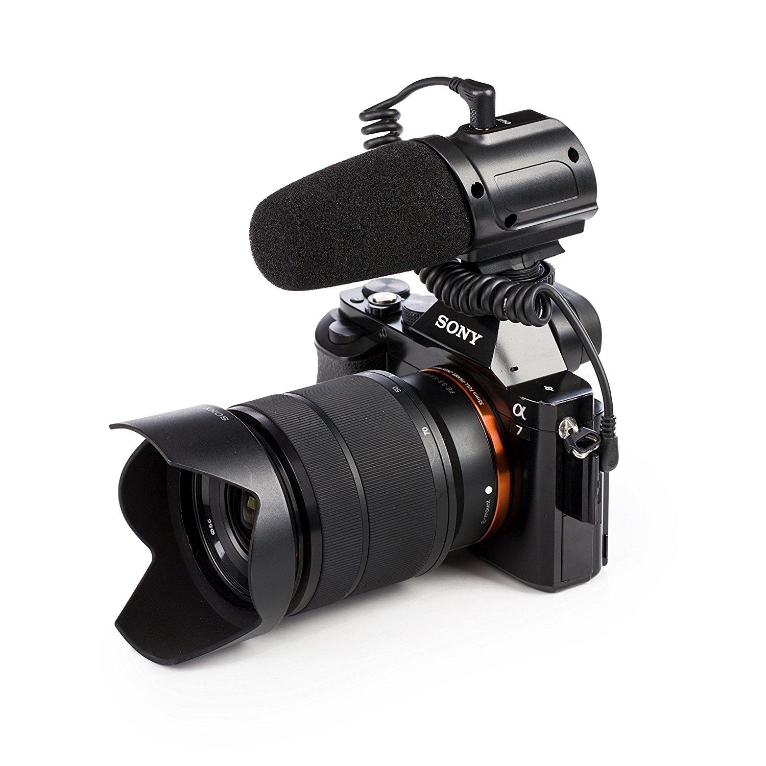 Saramonic SR-SR-PMIC3 Surround Recording Microphone with Integrated Shockmount, Low-Cut Filter & Battery-Free Operation for DSLR Cameras & Camcorders