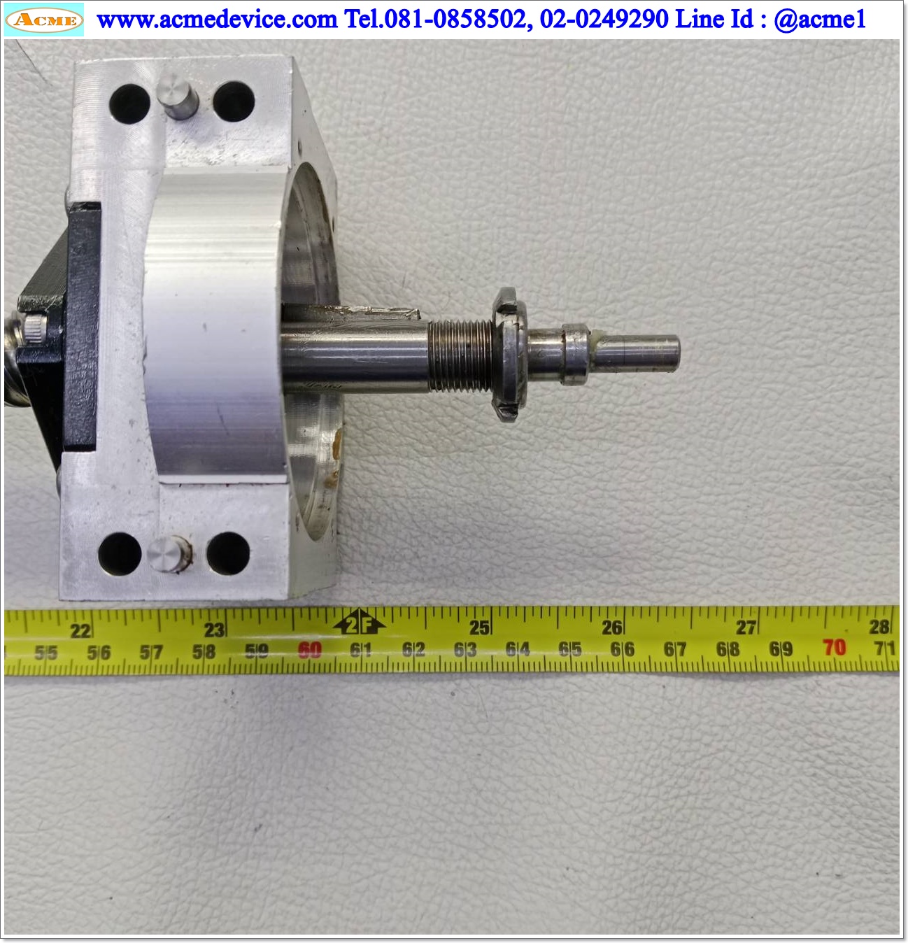 Ball Screw ??? รุ่น ???, ขนาดเพลา 16 x 670 mm., Stroke 500 mm., Pit 20 mm.