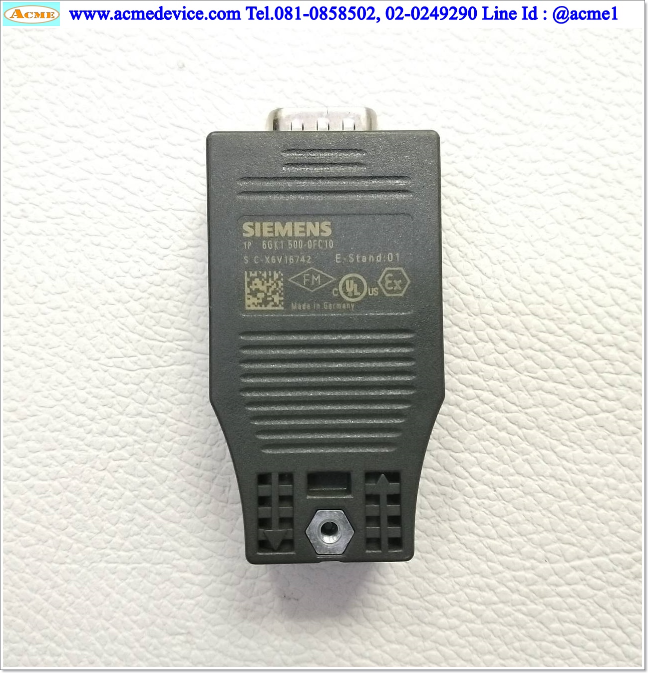 Profibus Bus Connector Adapter Siemens รุ่น 6GK1500-0FC10, PROFIBUS FC RS‑485