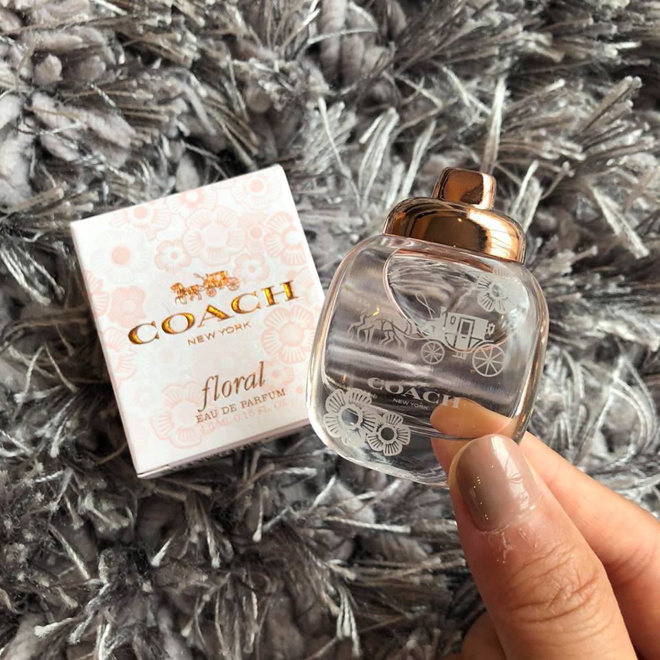 น้ำหอมโค้ช มินิ COACH NEW YORK FLORAL EDP 4.5 ML mini ขนาดมินิ