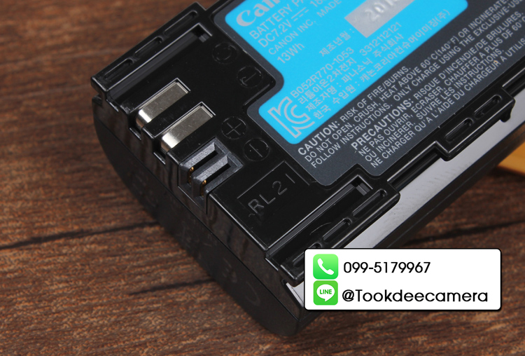 Li-Ion BATTERY CANON LP-E6/ LP-E6N ของแท้