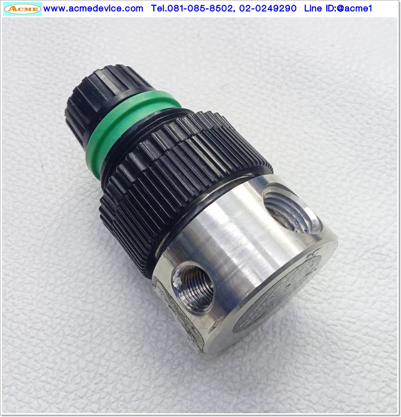 Regulator Norgren รุ่น R05-200-RNLA, Stainless Stee, 1/4 NPTF, 5-125 PSI