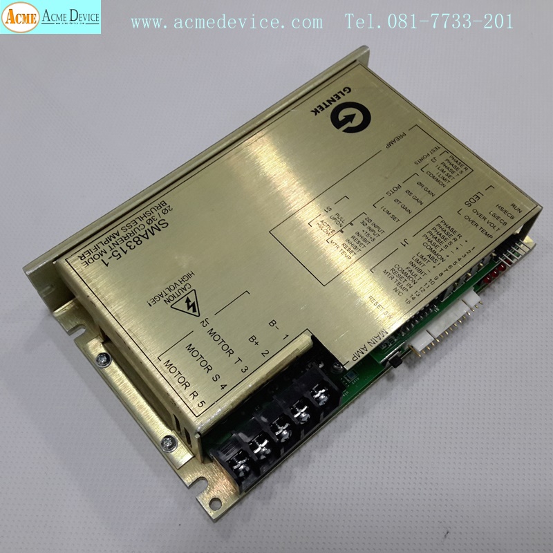 Servo Driver Brushless, GTK Glentek รุ่น SMA8315-1