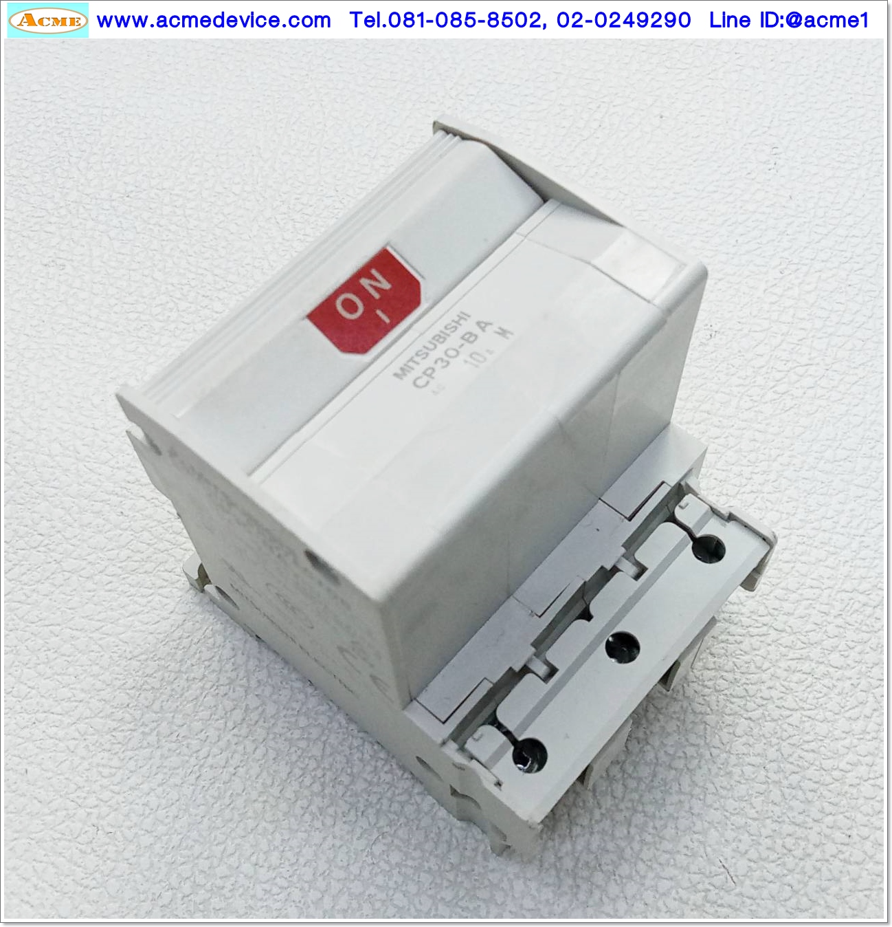 Breaker 3P Mitsubishi รุ่น CP30-BA, 10A