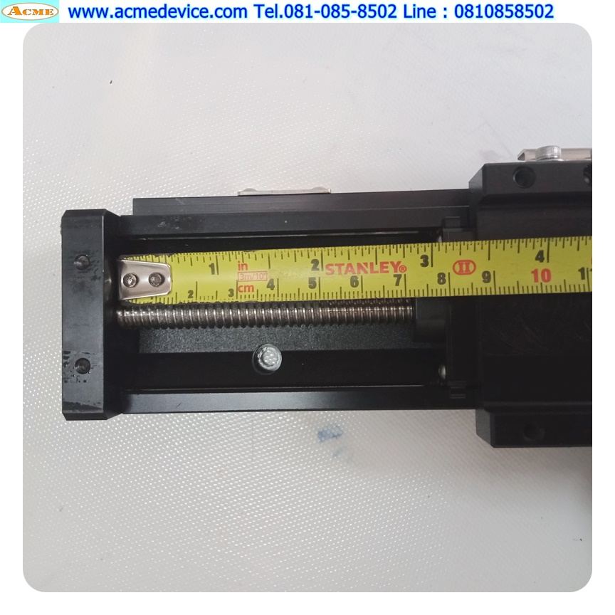 แกนสําเร็จรูป Ball Screw Misumi รุ่น LX26, ขนาด 60 mm x 220 mm, Stroke 70 mm, Pit 2