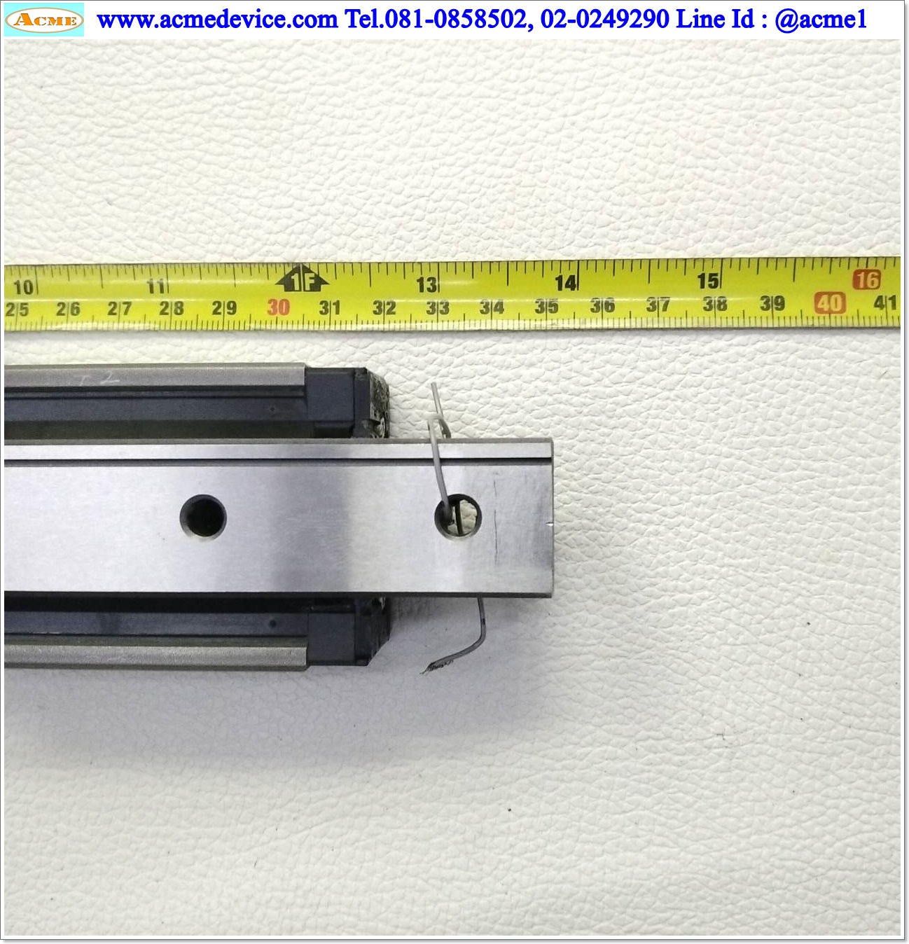 Linear Block and Rail THK รุ่น SNS25, รางสไลด์ขนาด 25 mm. x 350 mm. ( 2 Block )