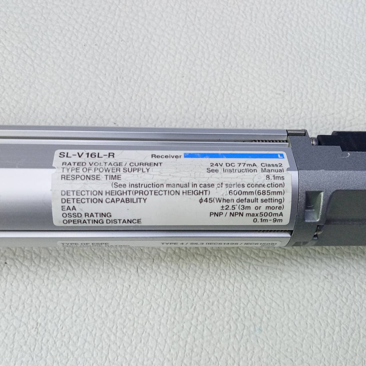 Area Sensor Keyence รุ่น SL-V16L-T+SL-V16L-R, ยาว 630 mm. & SL-V14L-T+SL-V14L-R (2), ยาว 550 mm., ระยะ 0.1-9 M.