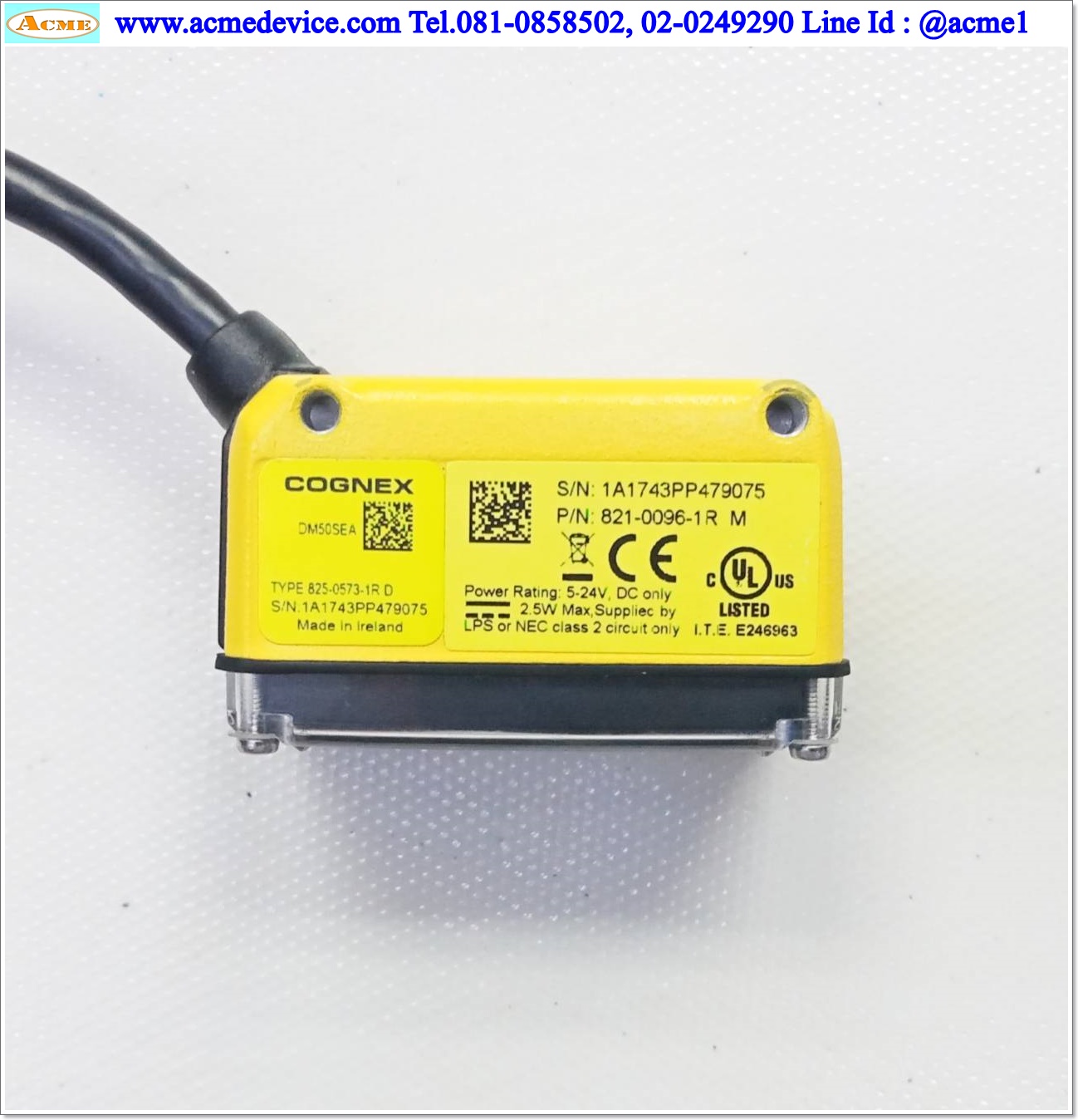 Barcode Reader Cognex รุ่น 825-0573-1R B