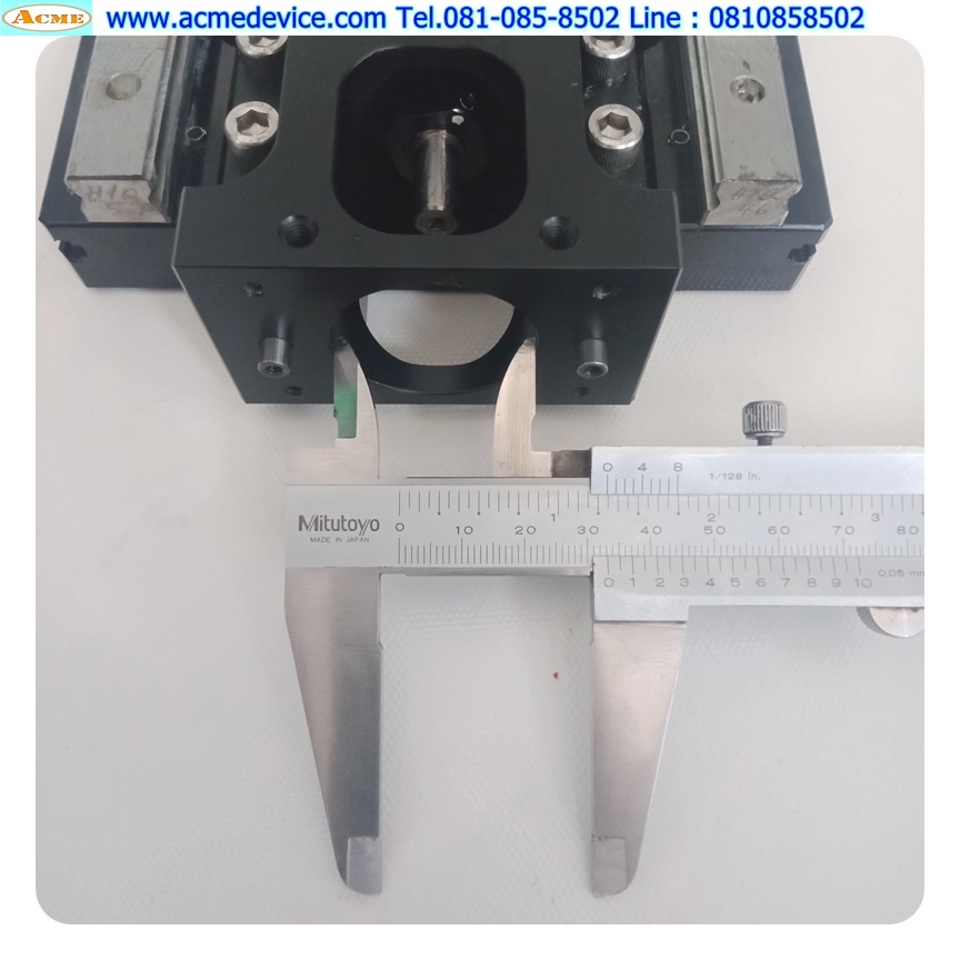 แกนสําเร็จรูป Ball Screw Misumi รุ่น KUT1205-340-150-D1, ขนาด 150 mm x 340 mm, Stroke 140 mm, Pit 6 mm