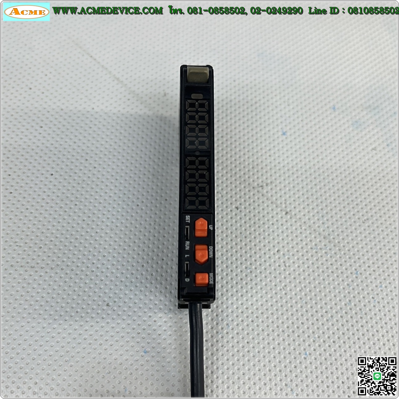 Fiber Amp Omron รุ่น E3X-DA11-S, NPN (ไม่มีฝา)